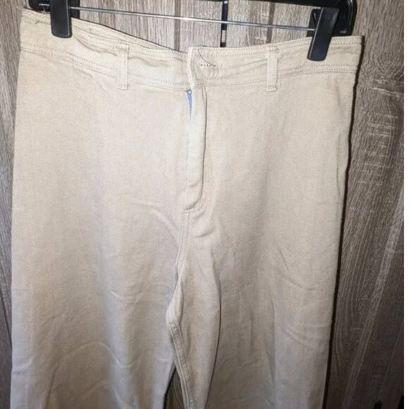 *3 FOR $9* Indefeir Studios Wide Leg High Rise Waisted Unfinished Hem Jean Pant - Picture 5 of 6